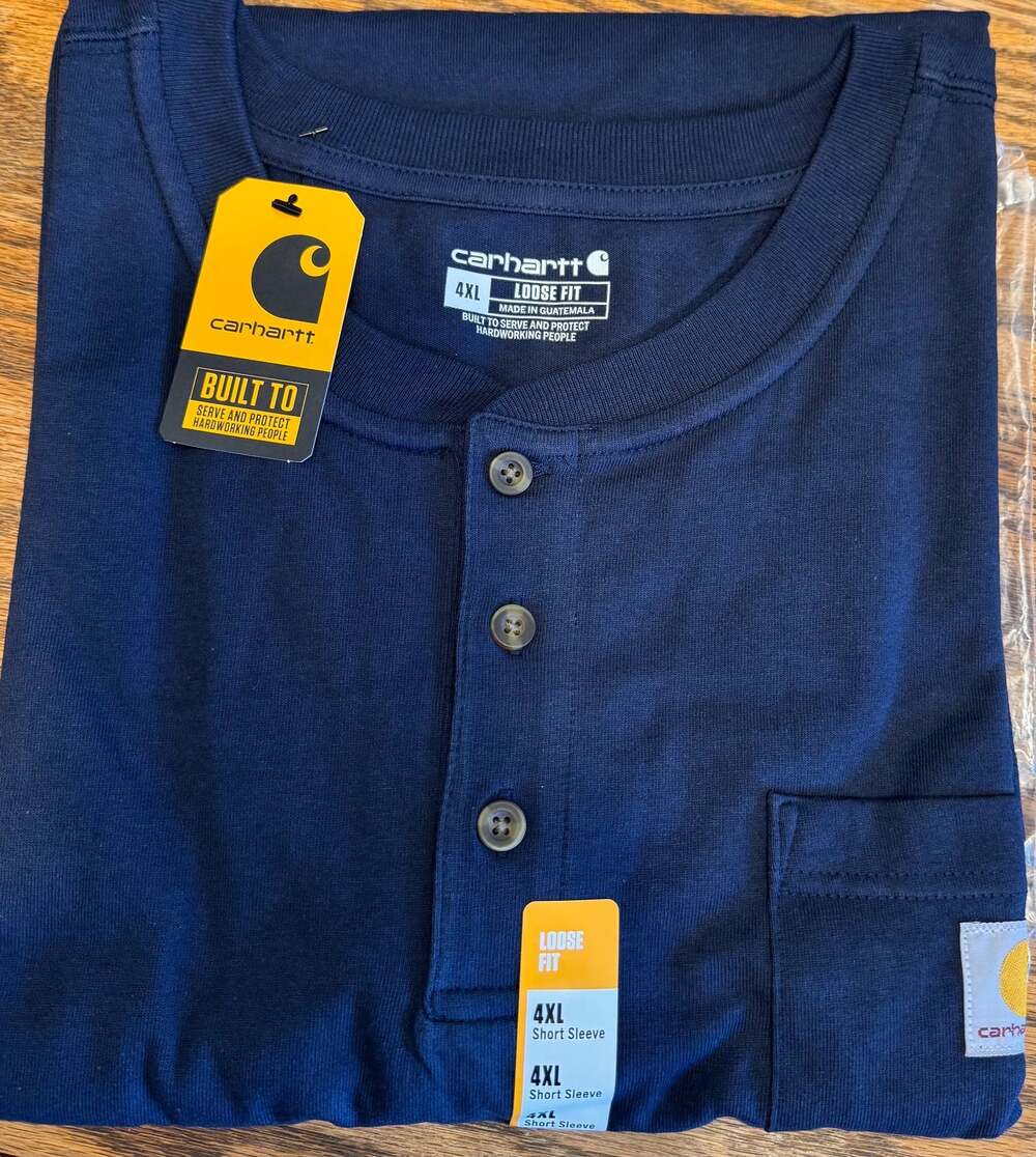 Carhartt Short Sleeve Pocket Henley Shirt